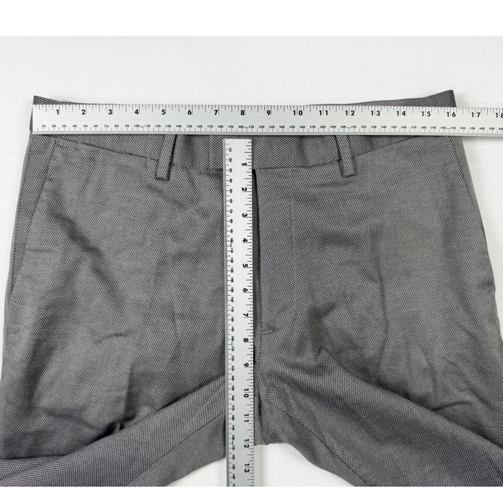 Banana Republic Dress Pants Mens 33x32 Light Grey Excellent Modern Slim Fit‎